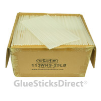 GlueSticksDirect Wholesale® Cool Melt Glue Sticks Mini  X 10" 25 lbs bulk