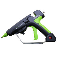 Surebonder 300 Watt Heavy Duty Hot Glue Gun, Adjusts 220F to 440F, Adjust Size of Glue Beads - Uses Full Size 7/16" Sticks, 3 Nozzle Tips Incl. (PRO9700A)