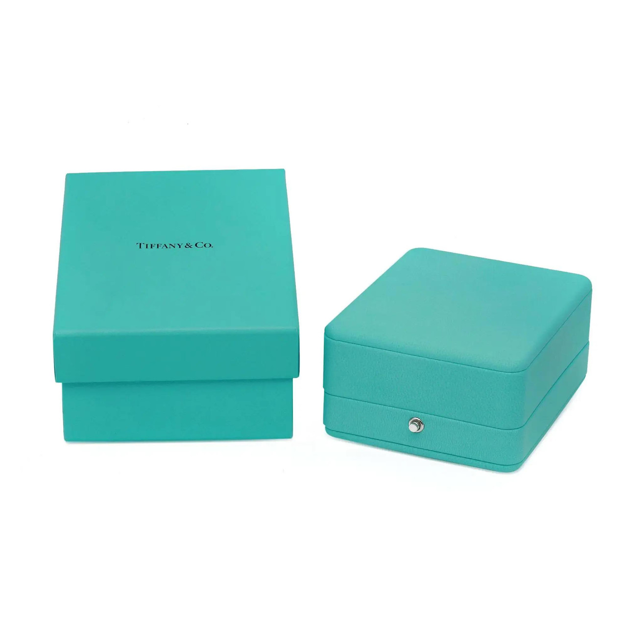 Tiffany & Co. Diamond Paper Flowers Stud Earrings Platinum