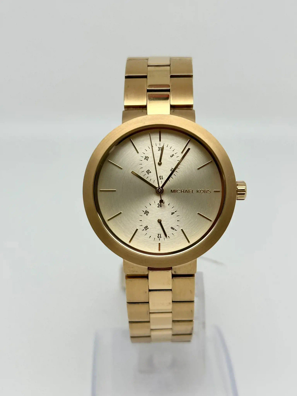Michael Kors Garner Gold-Tone Steel Champagne Dial Ladies  display picture 1