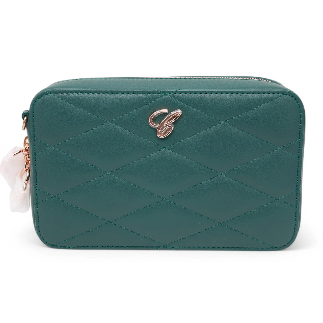 Chopard Happy Hearts Mini Chain Green Quilted Leather Bag 95000