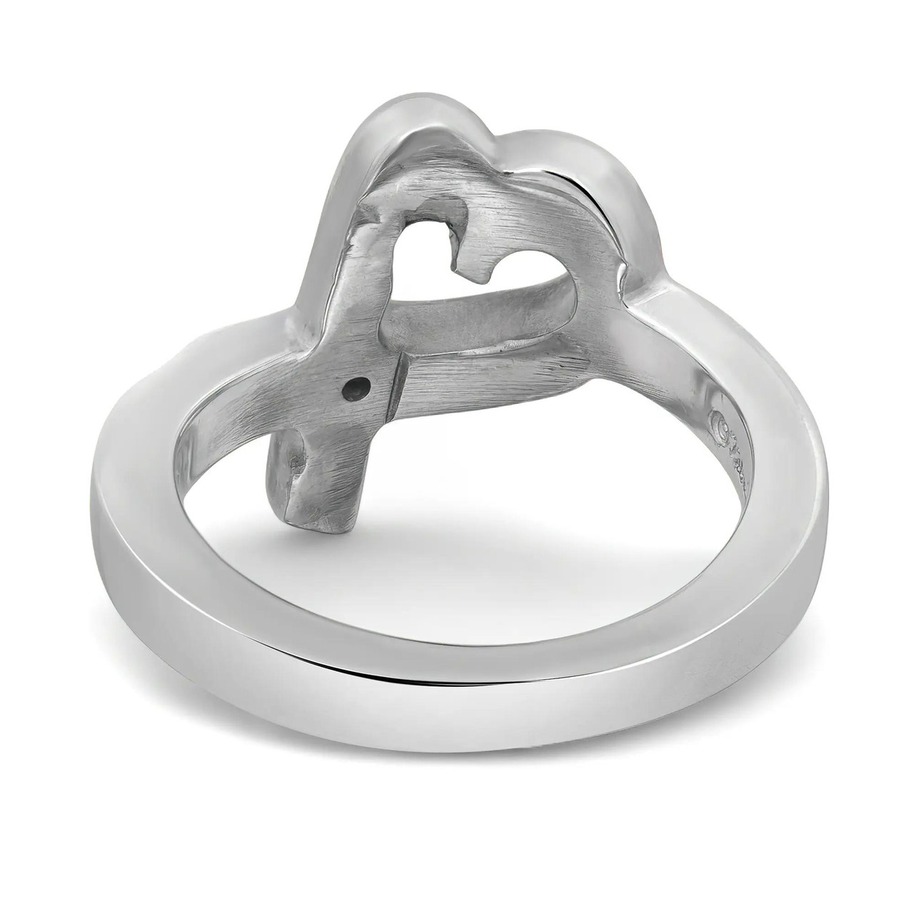 Tiffany & Co. Paloma Picasso Loving Heart Diamond Ring 925