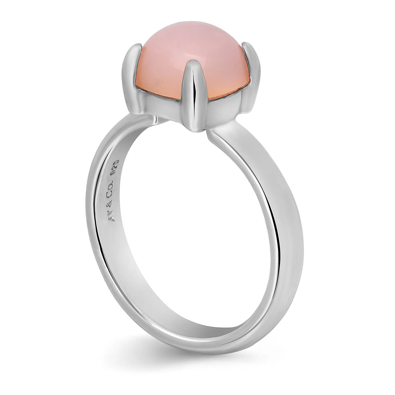Tiffany & Co Rose Quartz Ring Watch Tiffany HardWear:Watch in Rose Gold with Pavé Diamonds and  main image 2
