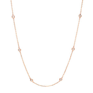 1st image of Rachel Koen N1224 Necklace with Diamonds, Unworn condition