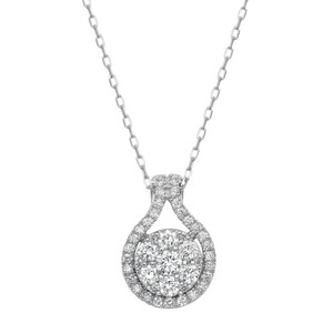 1st image of Rachel Koen 02828 Necklace with Diamonds, Unworn condition