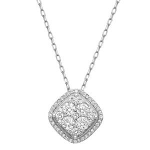 1st image of Rachel Koen 02852 Necklace with Diamonds