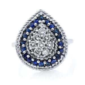 1st image of Rachel Koen 029666 Ring with Diamonds & Gemstones