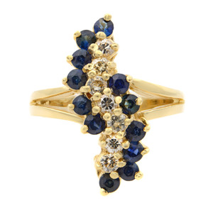 1st image of Rachel Koen 029239 Ring with Diamonds & Gemstones