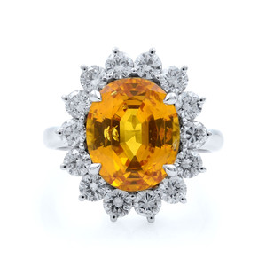 1st image of Rachel Koen 029527 Ring with Diamonds & Gemstones