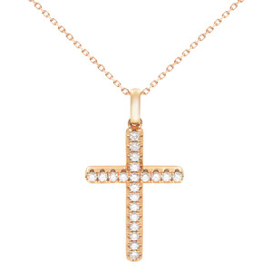 1st image of Rachel Koen 049510 Necklace with Diamonds