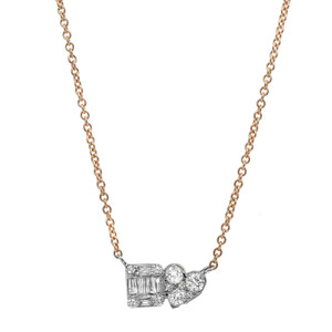 1st image of Rachel Koen 04102 Necklace with Diamonds, Unworn condition
