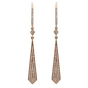 1st image of Rachel Koen 04208 Earring with Diamonds, Unworn condition