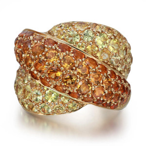 1st image of Damiani 044123 Ring with Gemstones, Unworn condition