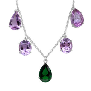 1st image of Rachel Koen 044327 Necklace with Gemstones, PreOwned condition