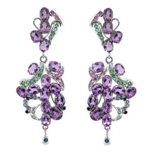 1st image of Rachel Koen 044340 Earring with Gemstones, PreOwned condition