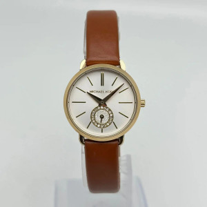 Front Full View Of Michael Kors MK2734 Stainless Steel Watch Display Model Condition {Product Condition}