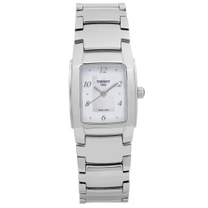 Front Full View Of Tissot T073.310.11.116.00 Stainless Steel Watch Pre Owned Condition Good