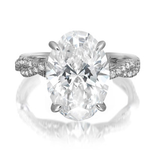 1st image of Rachel Koen 044743 Engagement Ring with Diamonds, New condition