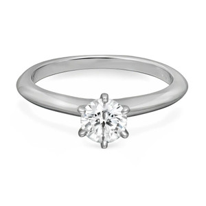 1st image of Tiffany & Co. 044949 Engagement Ring with Diamonds, PreOwned condition