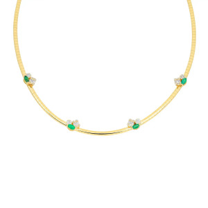 1st image of Rachel Koen 045023 Necklace with Diamonds & Gemstones, New condition