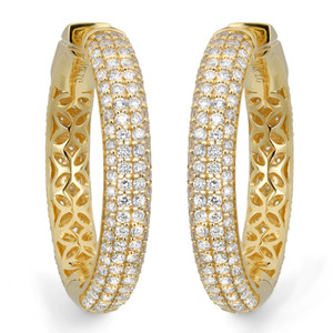 1st image of Rachel Koen 044958 Earring with Diamonds, New condition