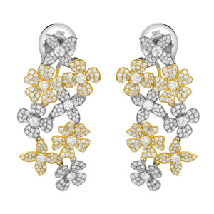 1st image of Rachel Koen 045019 Earring with Diamonds, New condition