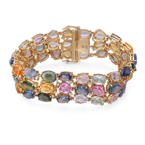 1st image of Rachel Koen 045032 Bracelet with Diamonds & Gemstones, New condition