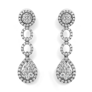 1st image of Rachel Koen 045245 Earring with Diamonds, New condition
