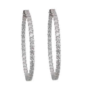 1st image of Rachel Koen 045072 Earring with Diamonds, New condition