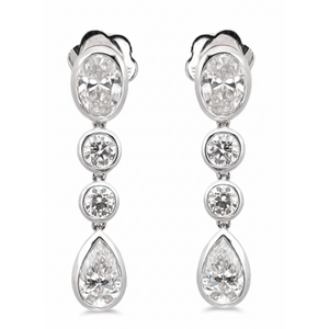 1st image of Rachel Koen 046207 Earring with Diamonds, New condition
