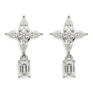 1st image of Rachel Koen 046449 Earring with Diamonds, New condition