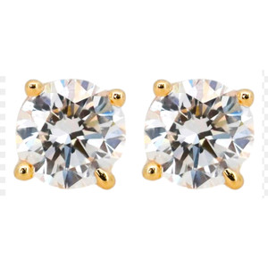 1st image of Rachel Koen 046501 Earring with Diamonds, New condition