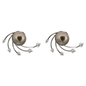 1st image of Rachel Koen 046616 Earring with Diamonds & Gemstones, Unworn condition