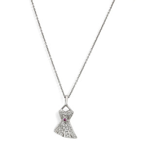 1st image of Rachel Koen 046585 Necklace with Diamonds & Gemstones, Unworn condition