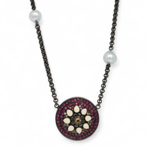 1st image of MCL 046646 Necklace with Gemstones, PreOwned condition