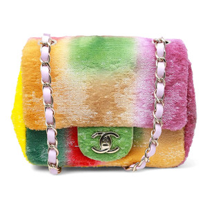 Chanel 31 Rue Cambon Medium Coco Handle Flap Light Purple Caviar