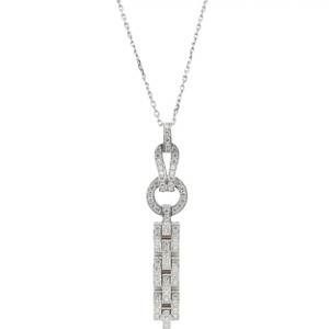 1st image of Cartier 047042 Necklace with Diamonds, PreOwned condition