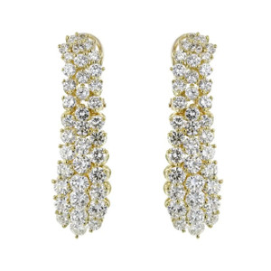 1st image of Rachel Koen 047324 Earring with Diamonds, Unworn condition