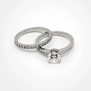 1st image of Tiffany & Co. 047432 Engagement Ring with Diamonds, PreOwned condition
