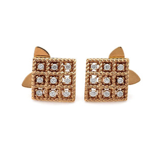 1st image of Roberto Coin 7772024AXERX Earring with Diamonds, Unworn condition