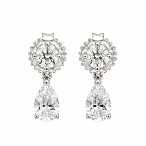 1st image of Rachel Koen 047769 Earring with Diamonds, New condition