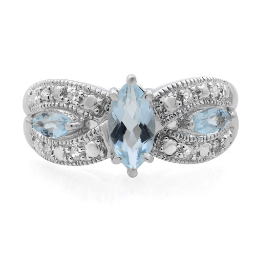 1st image of Rachel Koen 034929 Ring with Diamonds & Gemstones