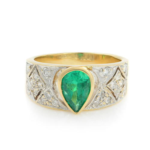 1st image of Rachel Koen 028023 Ring with Diamonds & Gemstones