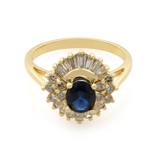 1st image of Rachel Koen 029244 Ring with Diamonds & Gemstones