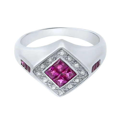 1st image of Rachel Koen 031760 Ring with Diamonds & Gemstones, Unworn condition