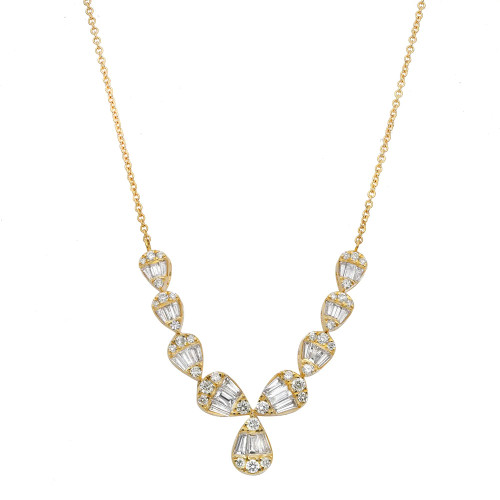 1st image of Rachel Koen 04108 Necklace with Diamonds, Unworn condition