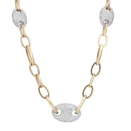 1st image of Rachel Koen 04970 Necklace with Diamonds