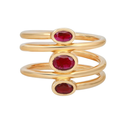 1st image of Rachel Koen 043082 Ring with Gemstones