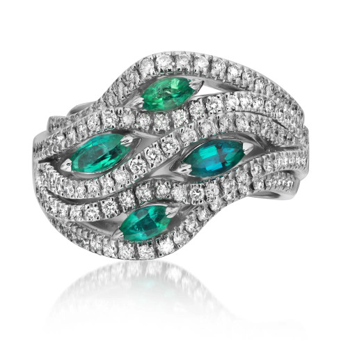 1st image of Damiani 044095 Ring with Diamonds & Gemstones, Unworn condition