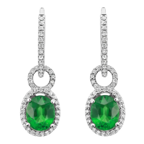 1st image of Rachel Koen 044337 Earring with Diamonds & Gemstones, Unworn condition